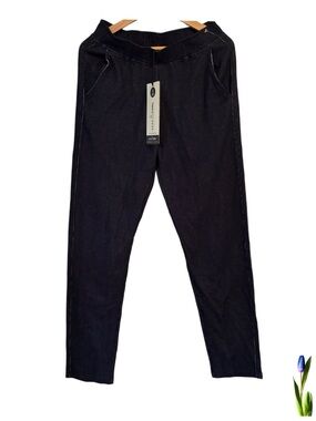 neon buddha Women's Dark Blue Straight Leg Pants
